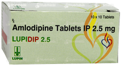 Lupidip 2.5 Tablet 10 Lupidip 2.5 Tablet 10